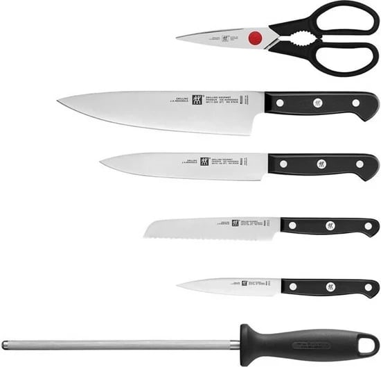 Bllok thikash ZWILLING Gourmet, 4 vende, dru bambuje, drejtkëndësh, ngjyrë druri