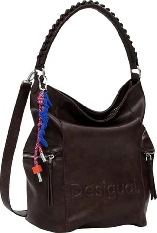 Çantë femra Desigual, kafe