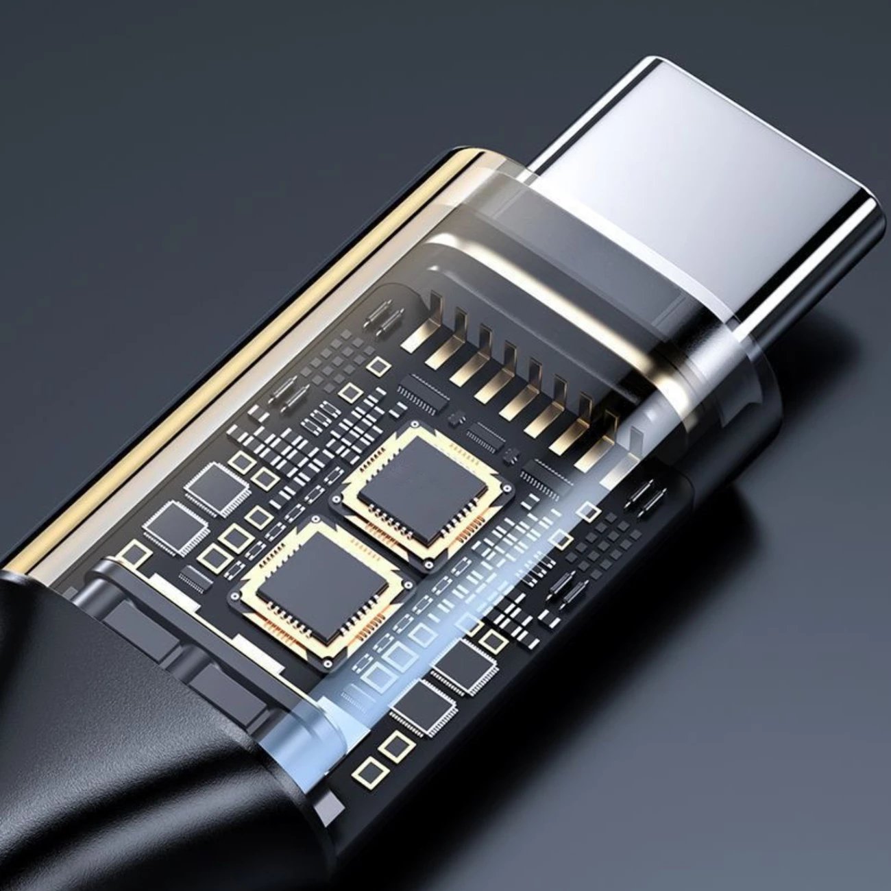 Përshtatës USB-C në 3.5 mm mini jack, Wozinsky, WACM-01, HiFi audio, OMTP/CTIA, alumini, i zi