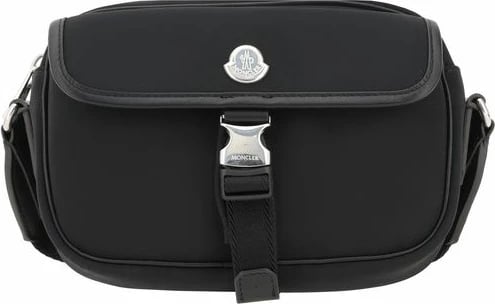 Çantë shpatulle Moncler, e zezë