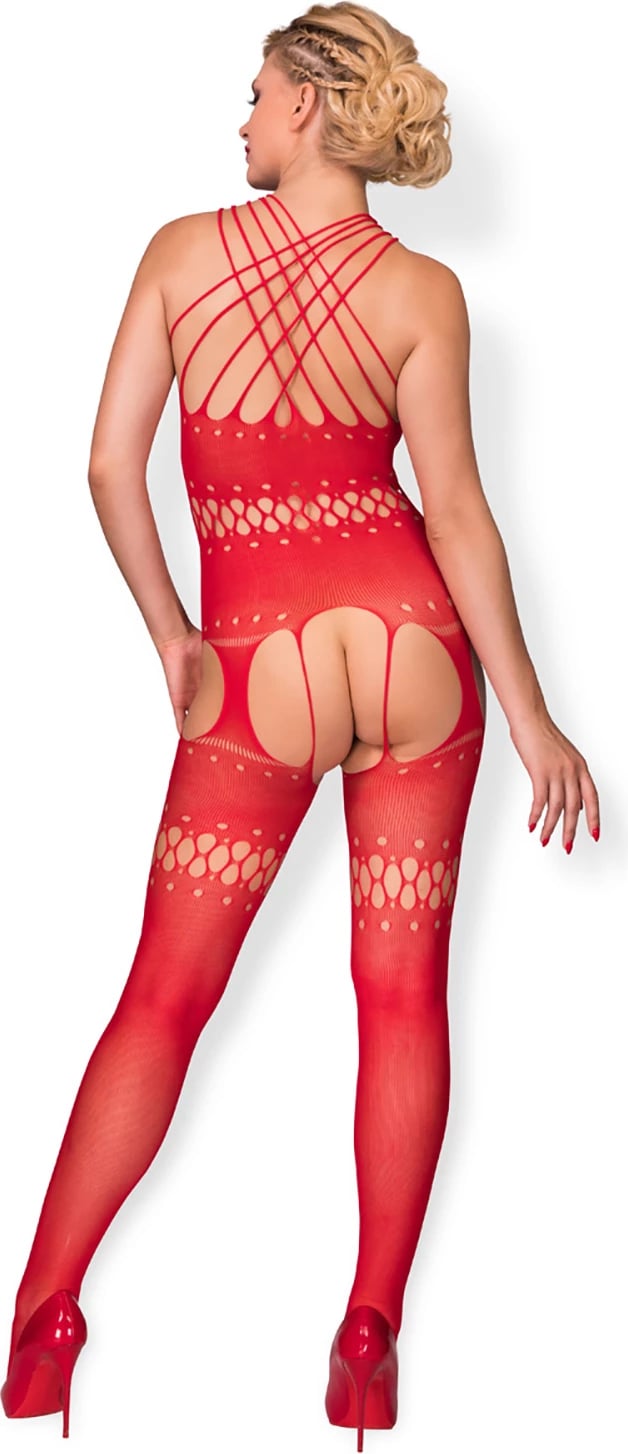 Bodystocking Hot in here 163502, e kuqe
