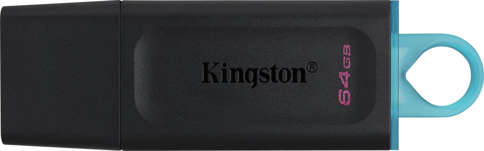 USB Kingston DataTraveler Exodia 64GB, USB-A 3.2, Ngjyrë e zezë