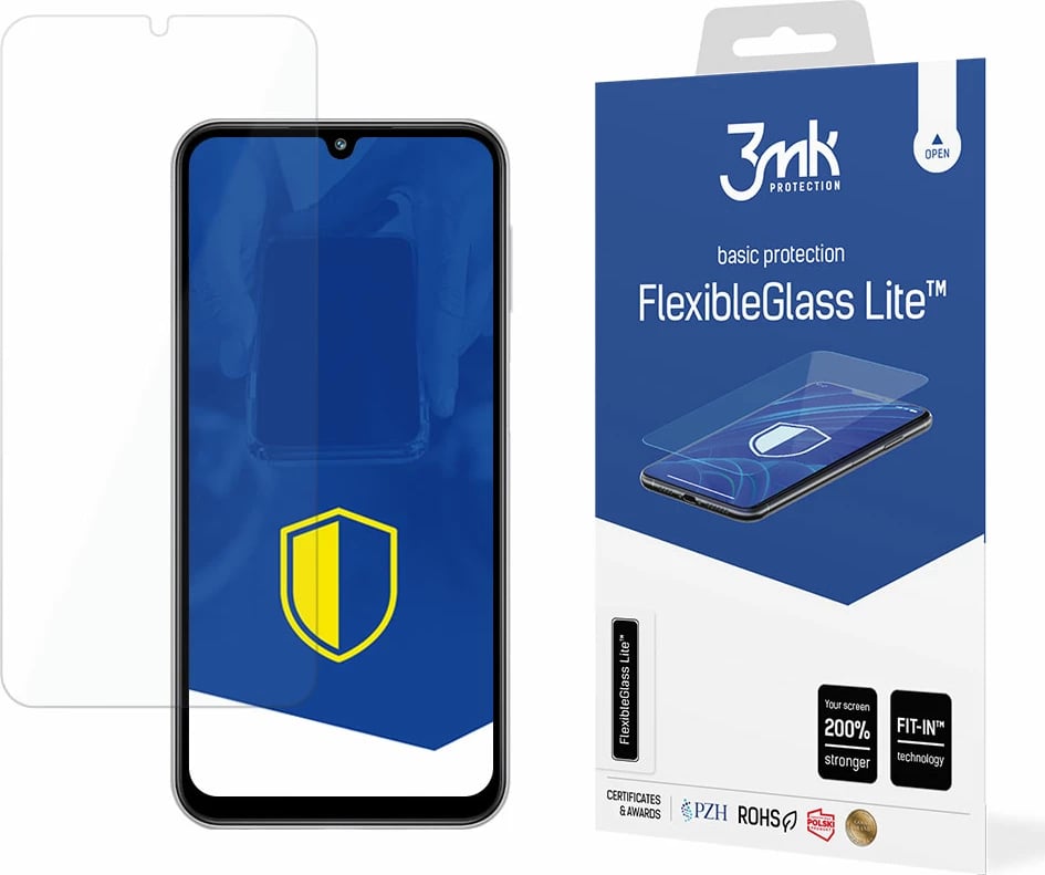 Xham hibrid mbrojtës për ekran, 3mk Protection FlexibleGlass Lite, për Samsung Galaxy M34 5G, Transparent