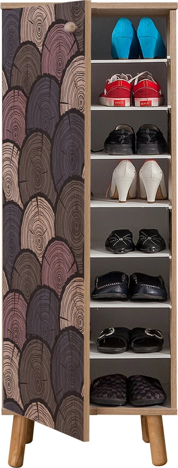 Dollap për këpucë Skye Decor, Vegas - S 939, ngjyrë sonomo