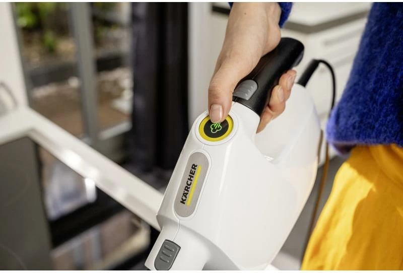 Pastrues me avull, Kärcher SC 1 Multi & Up (1.516-410.0), 4-në-1, gati në 30 sek, depozitë e heqshme, e bardhë