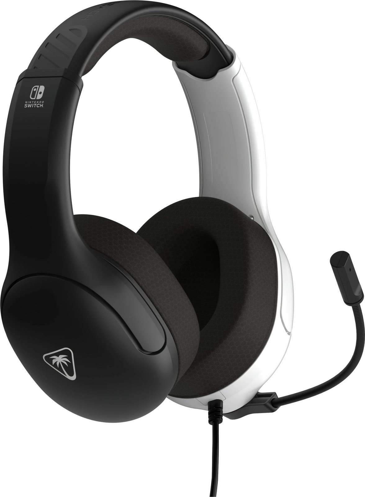 Kufje Turtle Beach Airlite Fit, gaming, me mikrofon, bardhë/zezë