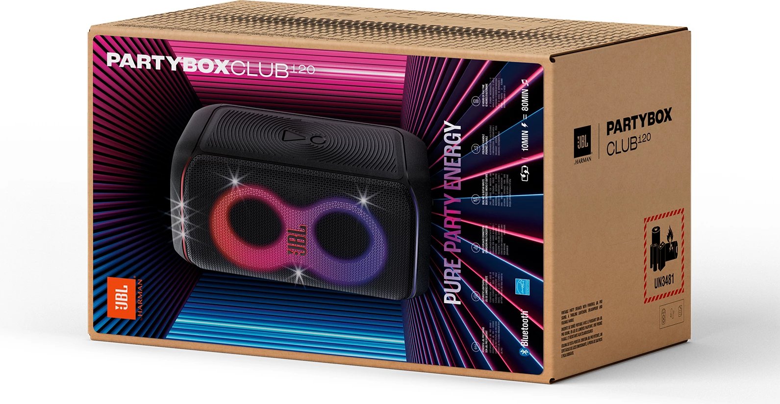 Altoparlant JBL PARTYBOX CLUB 120
