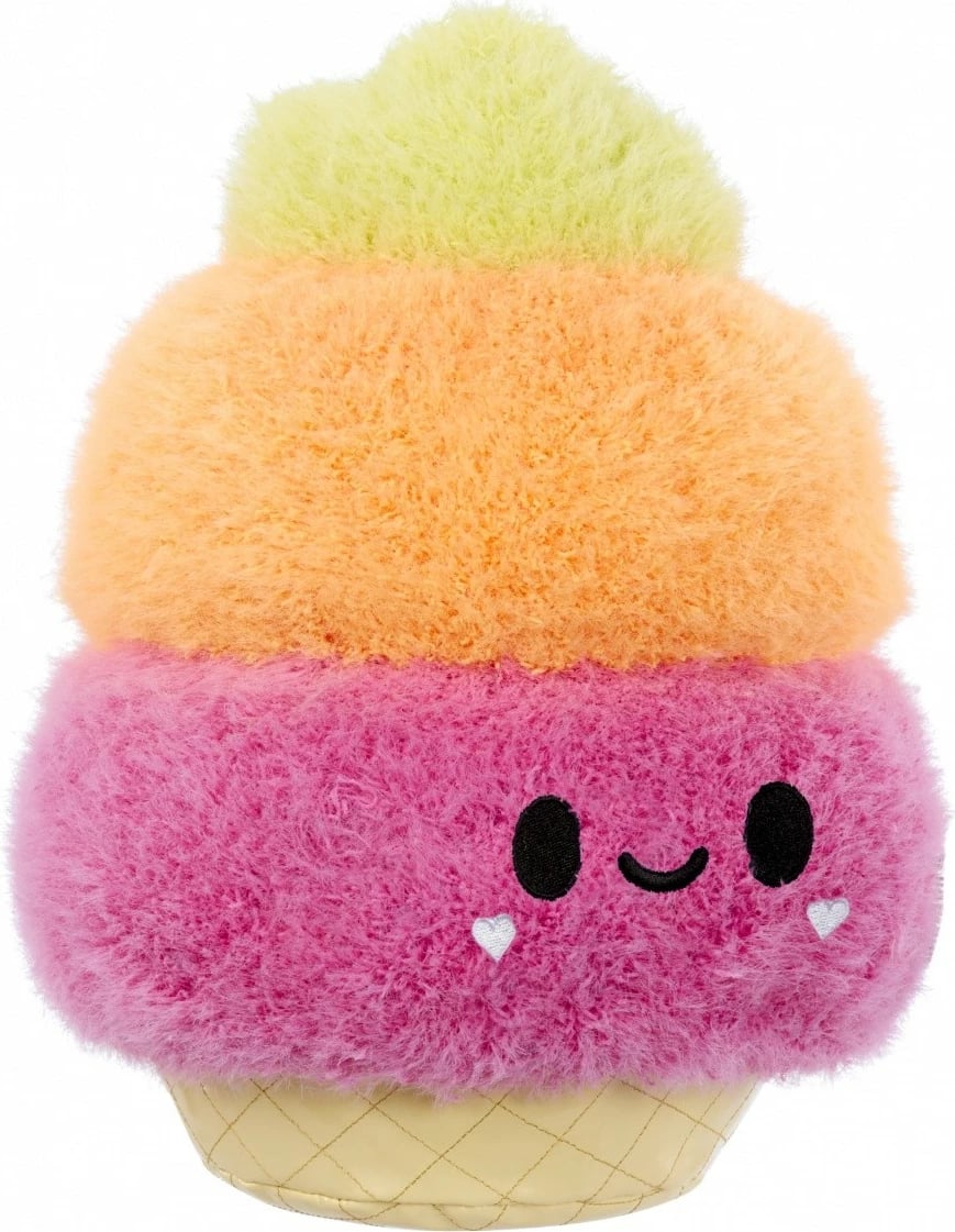 Lodër pelushi Fluffie Stuffiez nga MGA, model Akullore, shumëngjyrëshe, Large