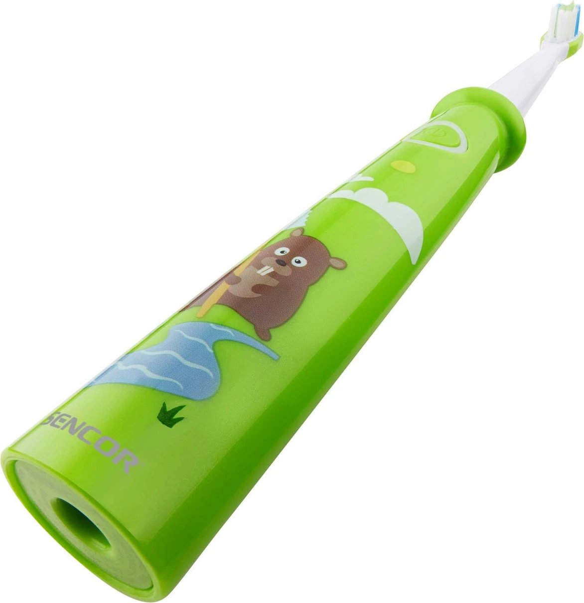 Furçë elektrike sonike për fëmijë Sencor SOC 0912GR, e gjelbër