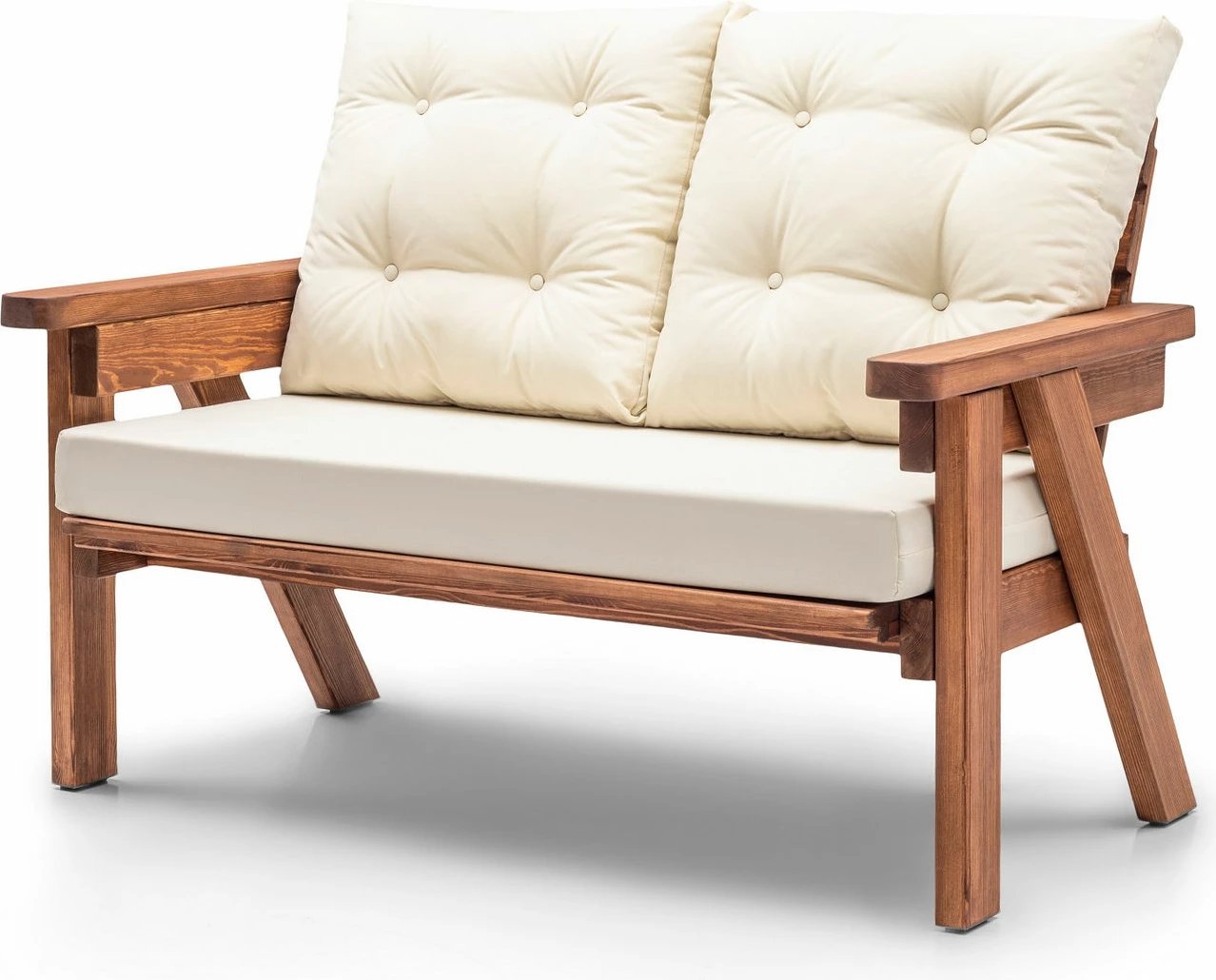 Set lounge për kopsht Skye Decor Abant (2+1+1), krem