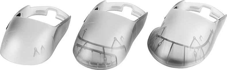 Maus Tracer Gamezone Neon RGB 12400 DPI, 7 butona, USB, i djathtë, kabllo 1.8 m, i zi, me 3 kapakë S/M/L