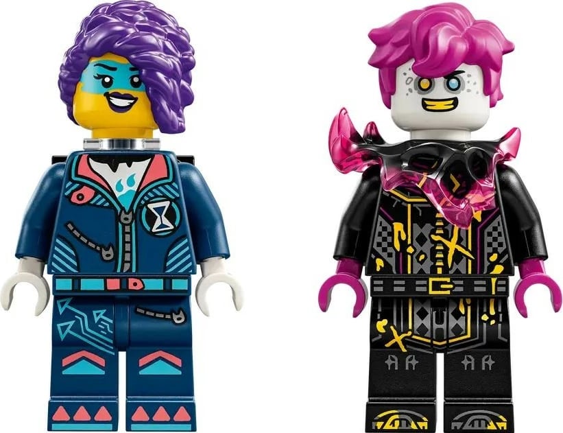 Set LEGO DREAMZzz Cat Motorcycle Zoey 71479, 226 pjesë, për fëmijë, Plastikë
