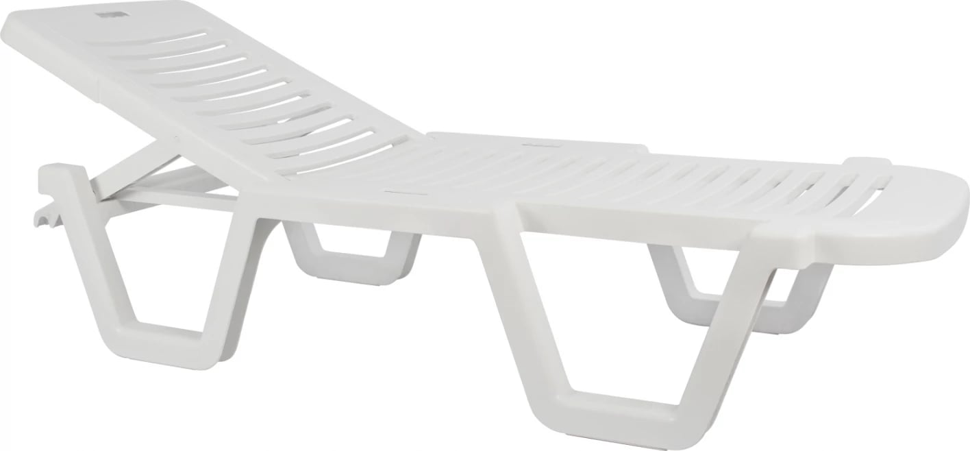 Shezlong plazhi plastik, relaks, 70x190x36cm