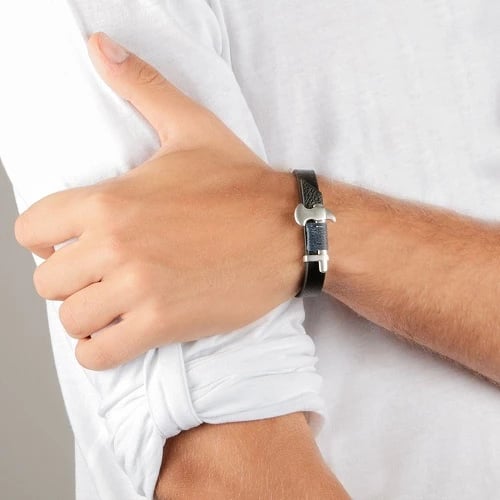 Byzylyk për meshkuj SECTOR JEWELS SZV34, i zi