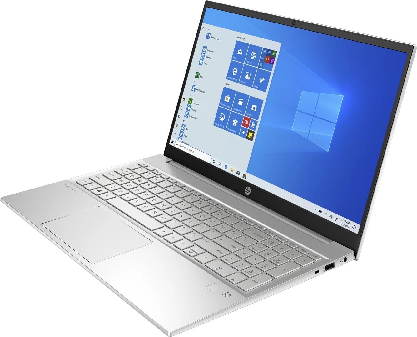 Laptop HP Pavilion 15-eh1318nw, 15.6", AMD Ryzen 7, 24GB RAM, 512GB SSD, AMD Radeon Graphics, i argjendtë