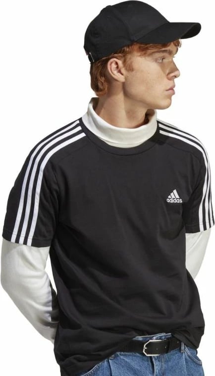 Maicë adidas për meshkuj, e zezë