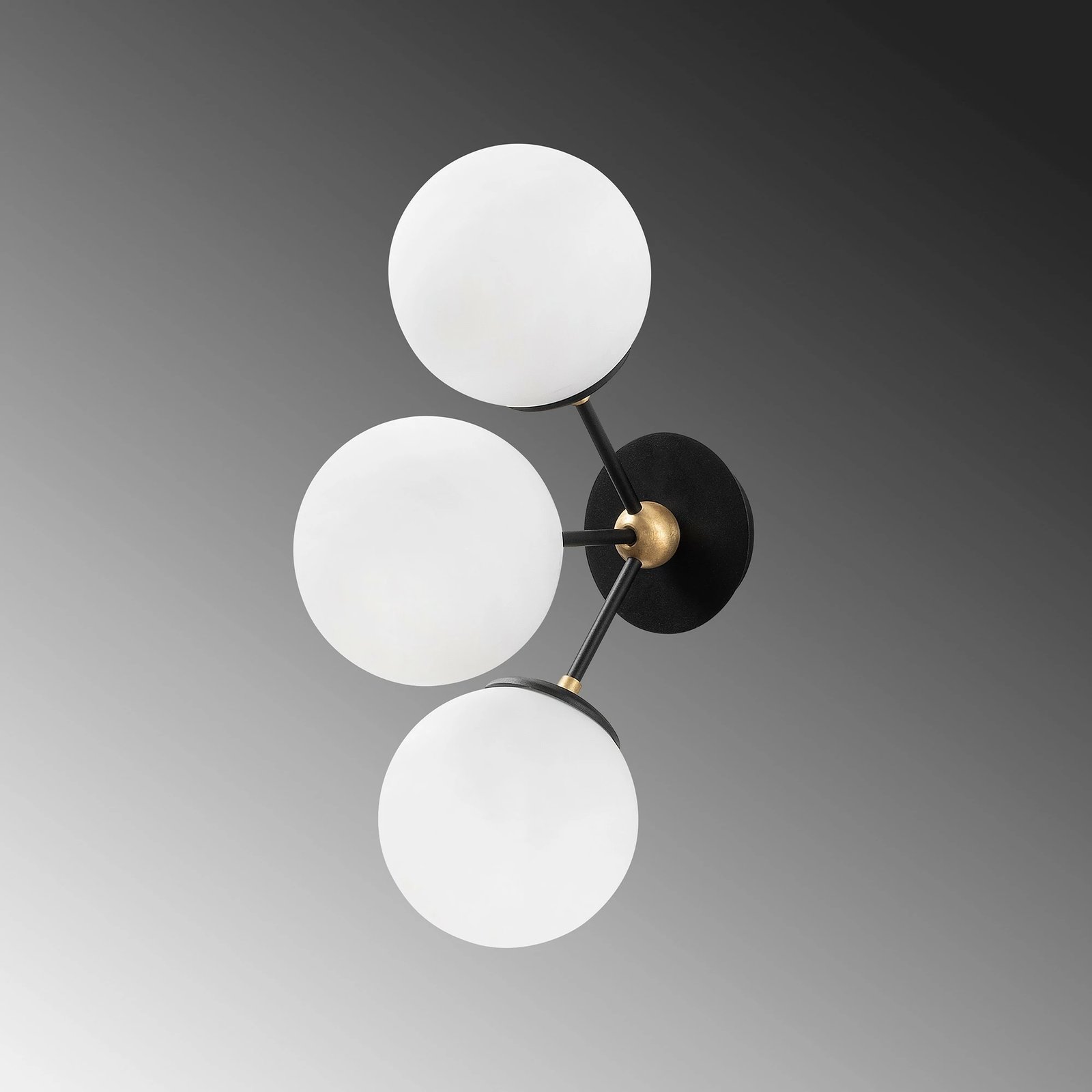 Llambë muri Opviq, Gondol - 3021, e zezë dhe e bardhë