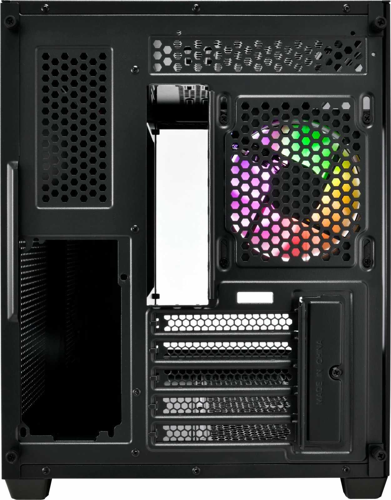 Kasë FSP S380-BA ARGB TG, Midi Tower, e zezë