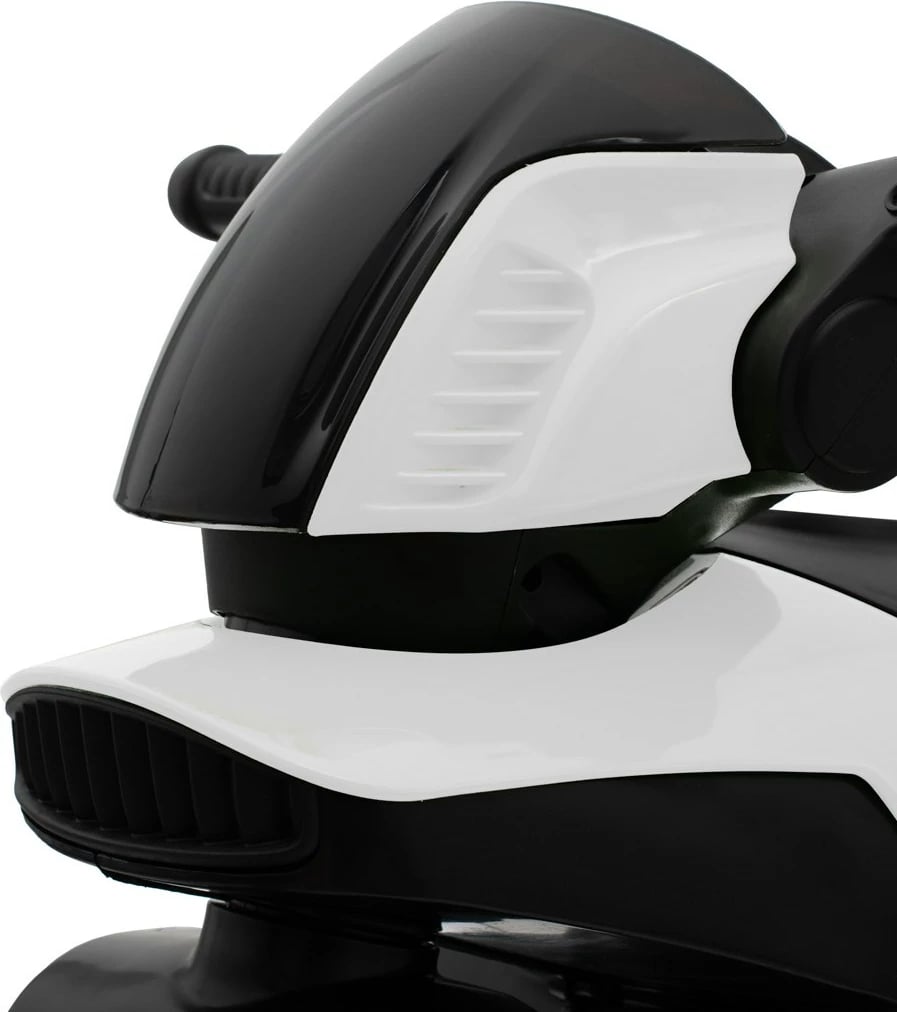 Motoçikletë elektrike për fëmijë, Baby Mix POLICE, 6V 7Ah, 2x24W, USB/MP3, LED, e bardhë