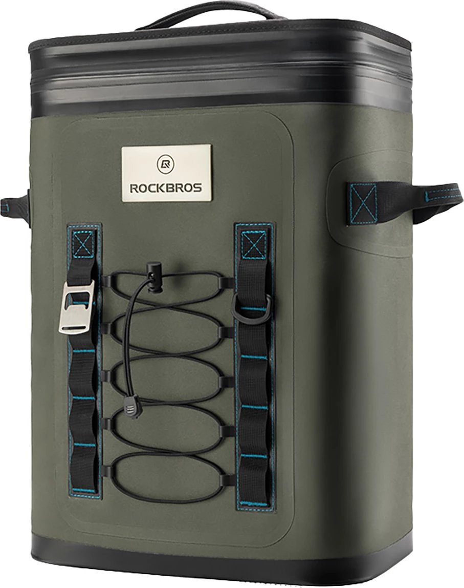 Çantë shpine termike Rockbros 3016001301, 20l + 2.5l, e gjelbër, set