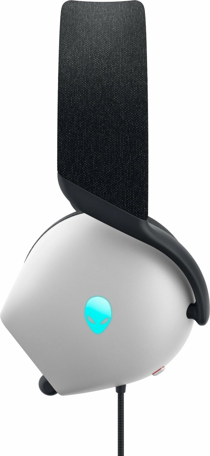 Kufje gaming Alienware Wired USB RGB 20, e bardhë