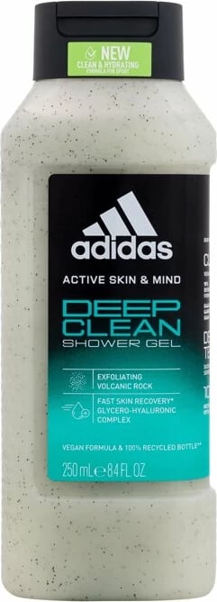 Xhel dushi për meshkuj Adidas Deep Clean New Clean & Hydrating 250ml