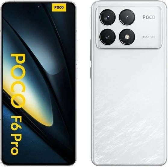 Celular Xiaomi POCO F6 Pro 16/1024GB, i bardhë