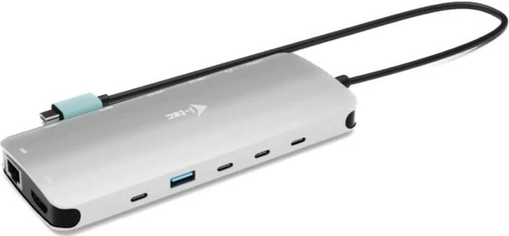 Docking station i-tec USB-C Metal Nano, 3x Display, 2x HDMI, 1x USB-C, gri