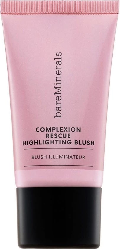 Blush dhe highlighter krem-gel për femra bareMinerals Complexion Rescue Highlighting Blush Illuminating Face Powder Rose Glow 15ml
