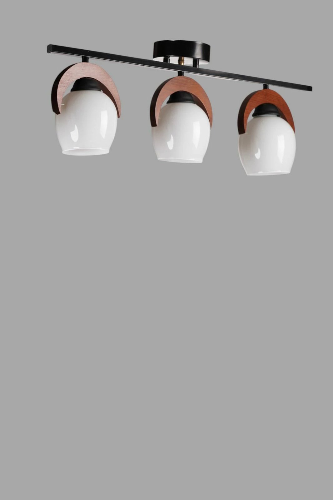 Llambadar Opviq, 9004-6, ngjyrë e bardhë, arre, e zezë Llambadar Opviq, 9004-6, ngjyrë e bardhë, arre, e zezë