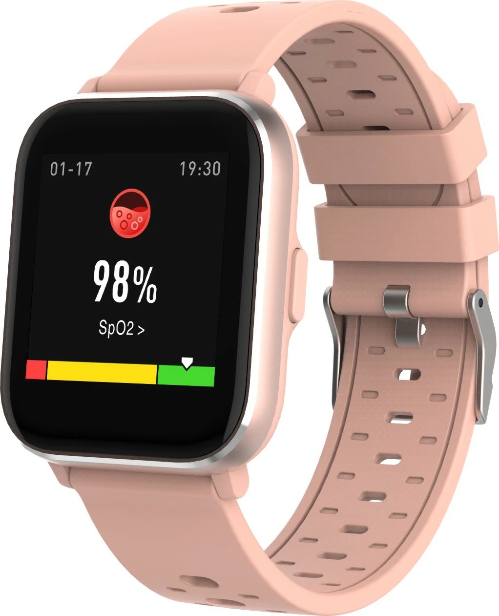 Smartwatch Denver SW-164, Bluetooth, rozë