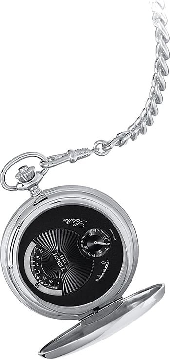 Orë dore xhepi TISSOT SPECIAL MECHANICALS për meshkuj, argjendtë