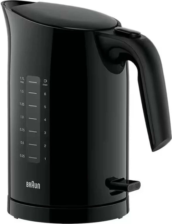 Zierës uji elektrik, Braun, WK3100BK, 1.7 L 2200 W, plastikë, i zi