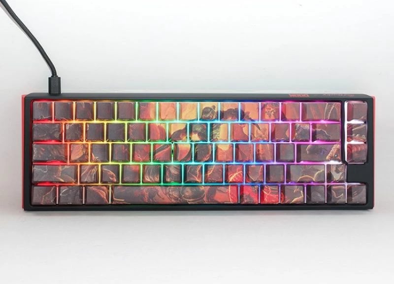 Tastierë gaming Ducky One 3 SF Doom Limited Edition, multikolor