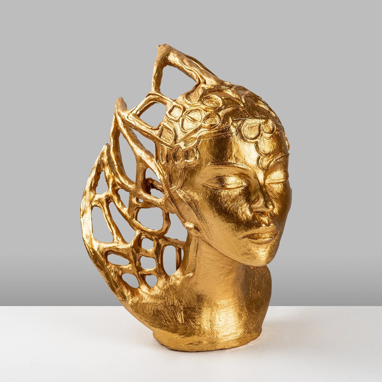 Objekt dekorativ Evila Originals, ngjyrë ari, Yak-036