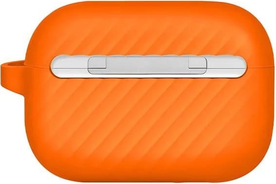 Mbështjellës UNIQ Vencer për AirPods Pro 2, me karabiner, portokalli