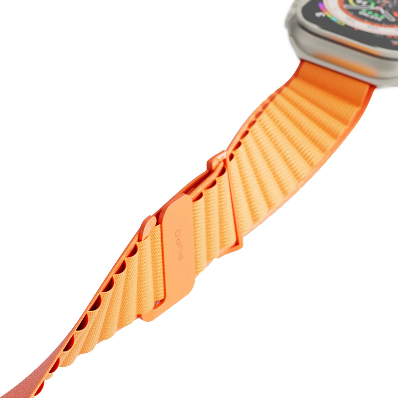 Rrip najloni për Apple Watch Puro Extreme, 42/44/45/49mm, Portokalli