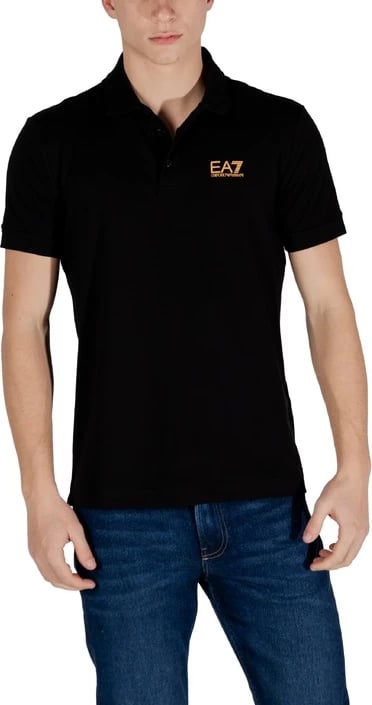 Polo për meshkuj Ea7, e zezë