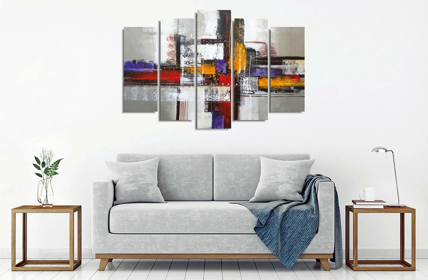 Pikturë dekorative në kanavacë (5 pjesë), Wallity, BC95