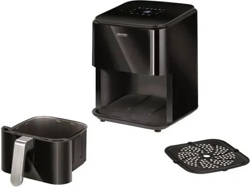 Fritezë ajri MPM MFR-11, 1400 W, e zezë