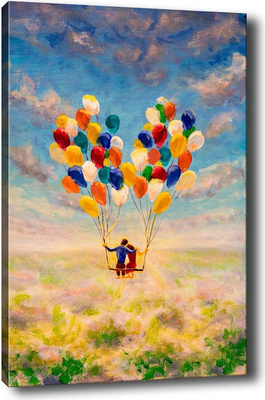 Pikturë dekorative në kanavacë, shumëngjyrëshe, 50x70cm