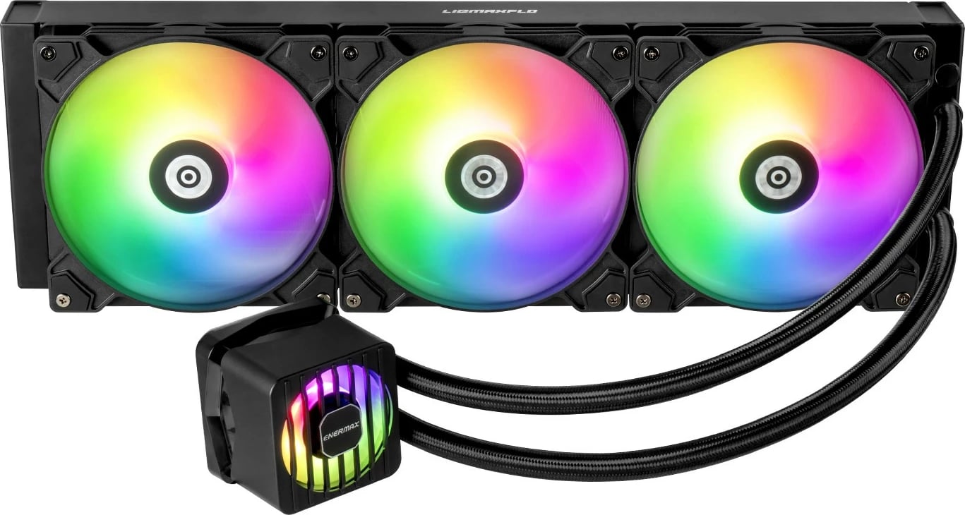 Kuler uji Enermax LIQMAXFLO ELC-LMF420T-ARGB, 420mm, RGB, i zi