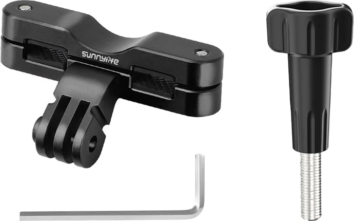 Mbajtës biçiklete Sunnylife ZJ942-D për kamera sportive Action 5 Pro/ Insta360 GO 3S/ GoPro 13, e zezë Mbajtës biçiklete Sunnylife ZJ942-D për kamera sportive Action 5 Pro/ Insta360 GO 3S/ GoPro 13, e zezë