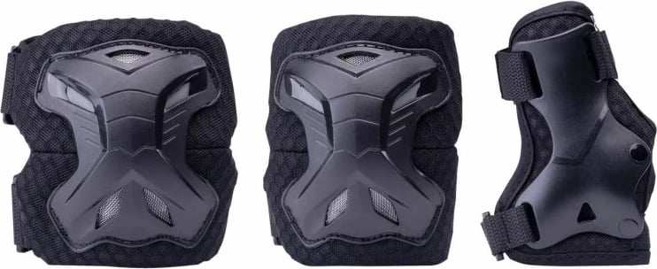 Set protektorësh Fitanu, unisex, të zi