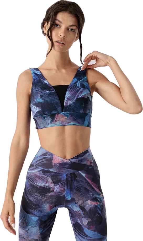 Bra sportiv për femra 4F, navy