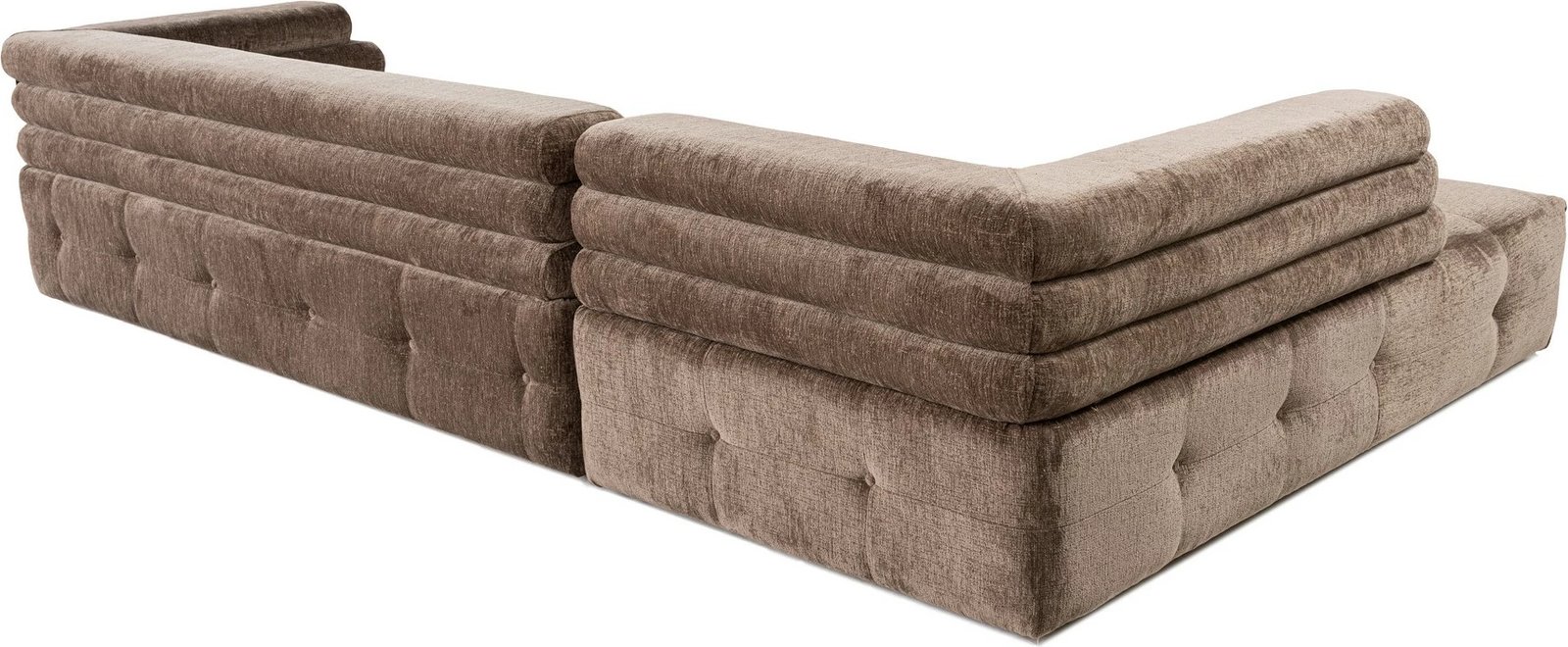 Kënd-sofë Boston, kënd majtas, gri, Atelier del Sofa (Chl-2R)