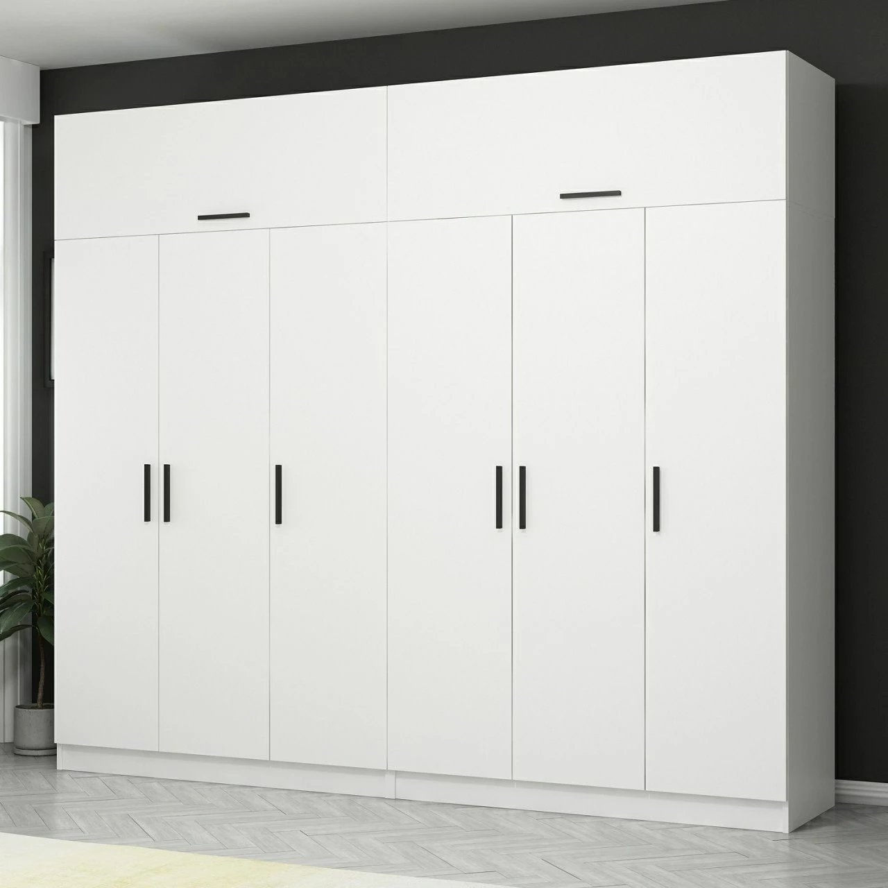 Dollap Skye Decor, i bardhë, 3932