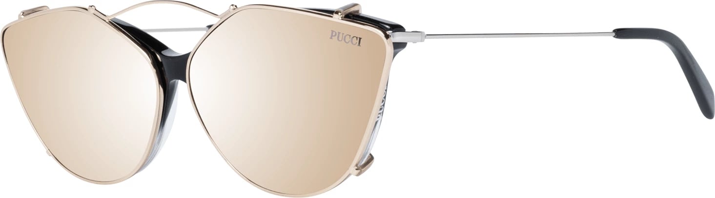 Korniza optike për femra Emilio Pucci, e zezë