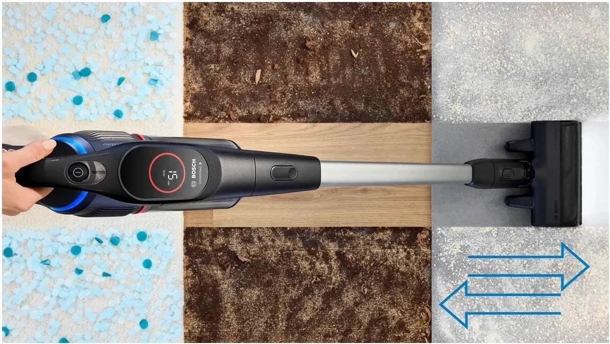 Fshesë pa kabllo Bosch Unlimited 9 BCS931BQC, 0.4L, 18V, e zezë