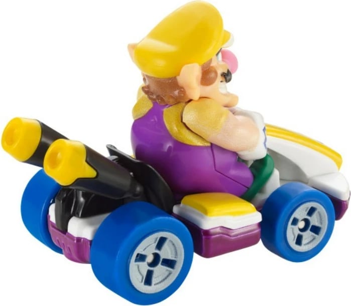 Makina lodër Hot Wheels Mario Kart Wario Standard Kart, shumëngjyrëshe